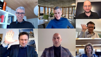 Videocall in Gruppe