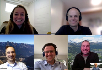 Videocall in Gruppe