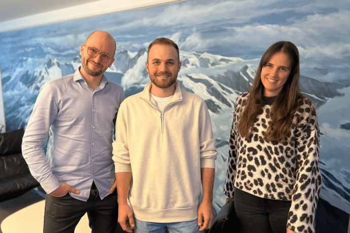 Marcel, Gian Luca und Rebecca